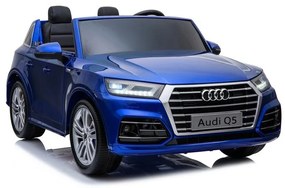 Pojazd na akumulator nowe audi q5 2-osobowe niebieskie lakierowane