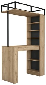 Stół barowy Jana Walnut and Black