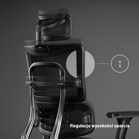 Fotel ergonomiczny Diablo V-Master, czarny