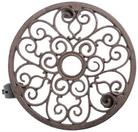 Metalowy kwietnik na kółkach ø 29 cm – Esschert Design