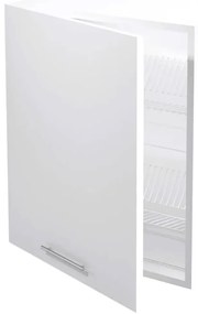 Szafka kuchenna wisząca z ociekaczem 60 VENTO GC-60/72 biały połysk HALMAR