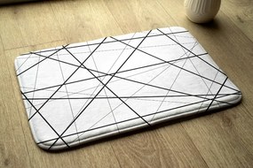 Dywanik łazienkowy antypoślizgowy Dywanik łazienkowy antypoślizgowy Linie Geometryczne