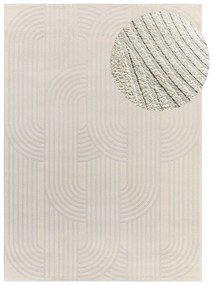 Jasnoszaro-kremowy dywan 80x150 cm Baresa – Universal