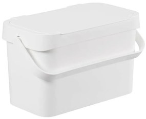 SmartStore Plastikowy kosz na odpady organiczneCollect, biały, 5 l