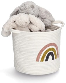 Kosz do przechowywania z plecionki RAINBOW, Ø 32 cm