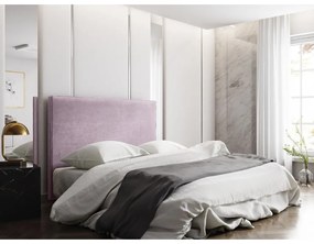 Jasnoróżowy zagłówek 200x120 cm Natalia – Milo Casa