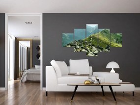 Obraz - Krajobraz górski (125x70 cm)