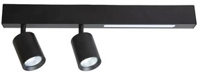 Czarna nowoczesna lampa sufitowa - K580- C7-S15