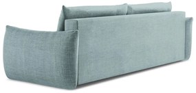 Niebieska rozkładana sofa 230 cm Leila – Makamii