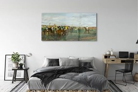 Obraz akrylowy Wyścigi konne - Edgar Degas