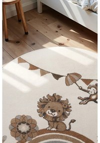 Kremowy dywan dziecięcy ø160 cm Roar like a Lion – Villeroy&amp;Boch