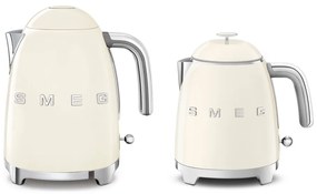 Kremowy czajnik elektryczny ze stali nierdzewnej 800 ml Retro Style – SMEG