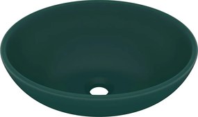 Zielona umywalka nablatowa R6-L59