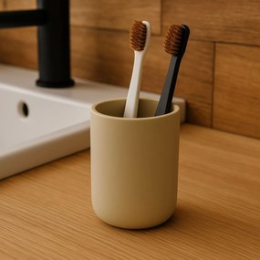 Kubek na szczoteczki do zębów DUO, Ø 7,2 cm