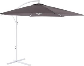 Wiszący parasol z rączką - ok. 3 m, antracyt