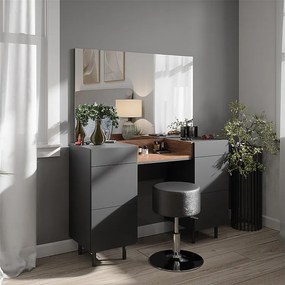 Stół toaletowy antracyt 120x40x80 anika