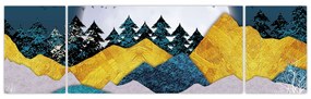Obraz - Krajobraz polarny (170x50 cm)