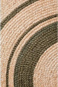 Okrągły dywan z juty dwustronny/tkany ręcznie w naturalnym kolorze ø 150 cm Basil – Hanse Home