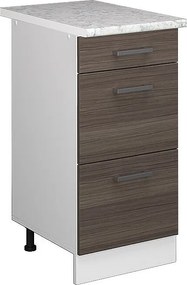 Szafka dolna do kuchni szlachetna szarość 40x60x81.6 r-line