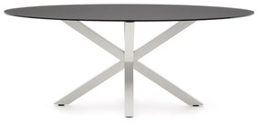 Stół ze szklanym blatem 100x200 cm Argo – Kave Home