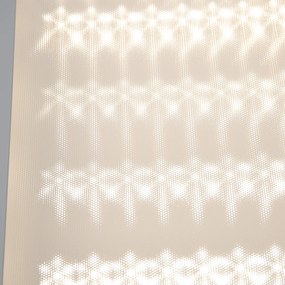 Nowoczesny panel LED do wbudowania biały 119,5 cm z LED - Fons Nowoczesny Oswietlenie wewnetrzne