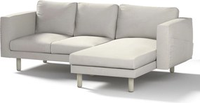 Pokrowiec na sofę Norsborg 3-osobową z szezlongiem kolor szary