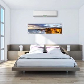 Obraz klifów morskich (170x50 cm)