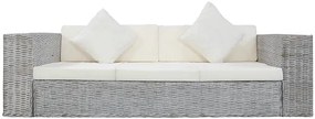 Sofa  trzyosobowa szaraP4-P86