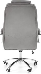 Fotel gabinetowy King 2 z tkaniny velvetowej