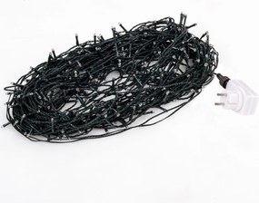VOLTRONIC Świąteczny łańcuch 60 m, 600 LED, kolorowy, pilot