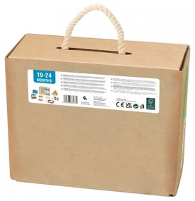 Tooky toy box pudełko xxl montessori edukacyjne 6w1 sensoryczne 19-24 mies