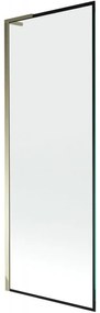 Mexen Next L parawan nawannowy 1-skrzydłowy 70 x 150 cm, czarna ramka, złoty - 895-070-000-03-70-50