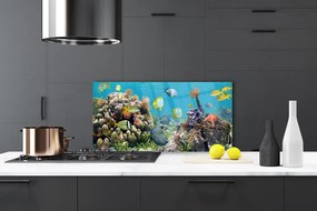 Panel nad blat kuchenny Podwodny Świat Oceanu