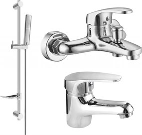 Mexen Erica DF72 zestaw wannowy, chrom - 746403DF72-00