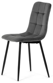 Zestaw krzeseł do jadalni CT-281 GREY4, 4 szt.