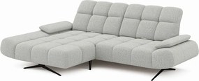 Elegancki narożnik MORENO S z funkcją w tkaninie ARAGON 80 WERSAL