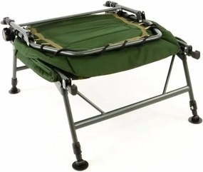 Łóżko kempingowe wędkarskie turystyczne zielone