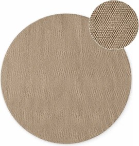 Wełniany okrągły dywan tkany ręcznie w naturalnym kolorze ø 200 cm Richmond Diana – Ted Baker