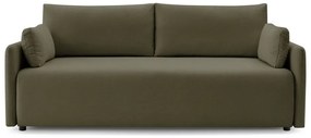 Zielona rozkładana sofa 211 cm Marcel – Bobochic Paris