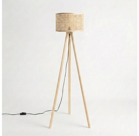 Brilagi - Lampa stojąca LED CERIA 1x E27/60W/230V Ø 25 cm beżowa