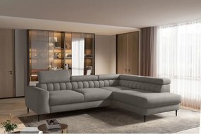 Narożnik NAVAS L z funkcją spania tkanina Promocyjna CURIO 83 WERSAL