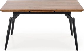 Loftowy stół z rozkładanym blatem na czterech nogach Cambell