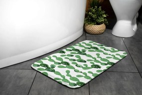 Dywanik łazienkowy antypoślizgowy Dywanik łazienkowy antypoślizgowy Kaktusy wzór
