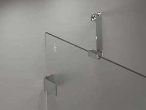 Mexen Lunar parawan nawannowy 1-skrzydłowy 60 x 150 cm, transparent, chrom - 897-060-000-01-00