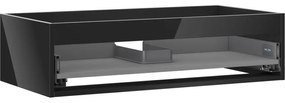 Mexen Box-A korpus szafki podumywalkowej 90 cm, 1 szuflada, czarny połysk - 91AX0-0900-235-1-70