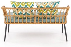 Rattanowa podwójna sofa LIERNE 2S