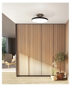 Antracytowa lampa sufitowa LED ø 60 cm Asteria Up – UMAGE
