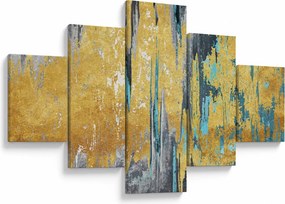 Obraz - Złoty wzór (125x70 cm)