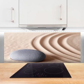 Panel Szklany do Kuchni Struktura Warstwowa Piaskowca