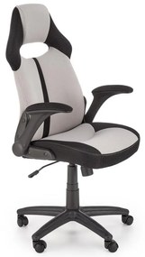 Krzesło biurowe BOB czarne/szare